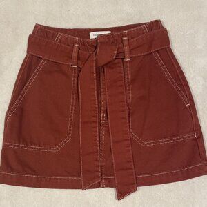 Amber Colored Academia Skirt